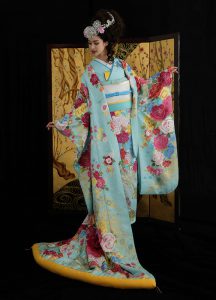桂由美　和装